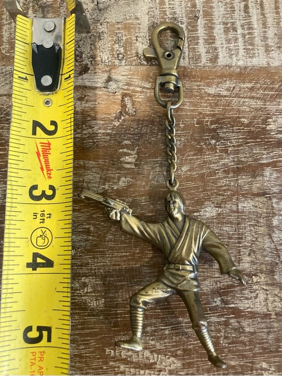 Luke Skywalker Metal Keychain Star Wars - Picture 10 of 10